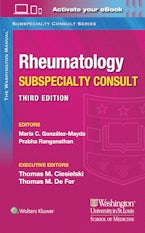 Washington Manual Rheumatology Subspecialty Consult