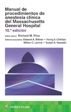 Manual de procedimientos de anestesia clínica del Massachusetts General Hospital